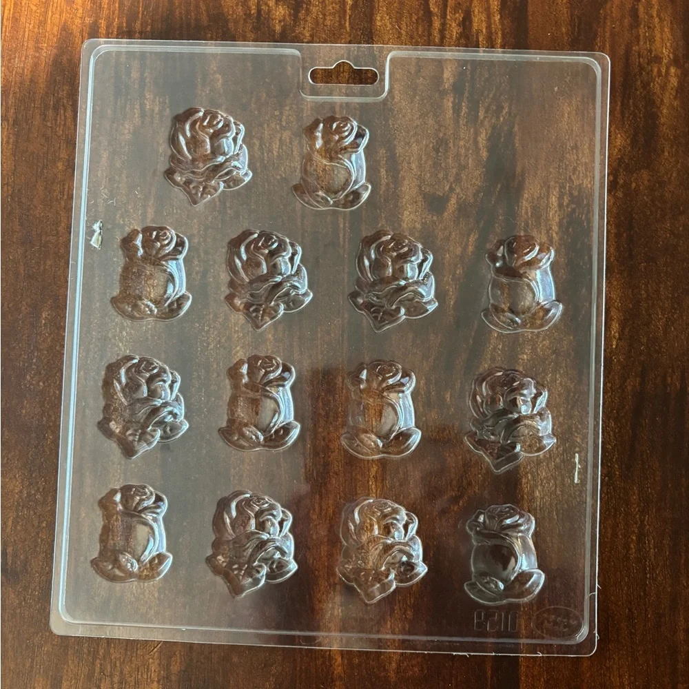Wilton Star and Rose Candy Mold Bundle (set of 3 molds)